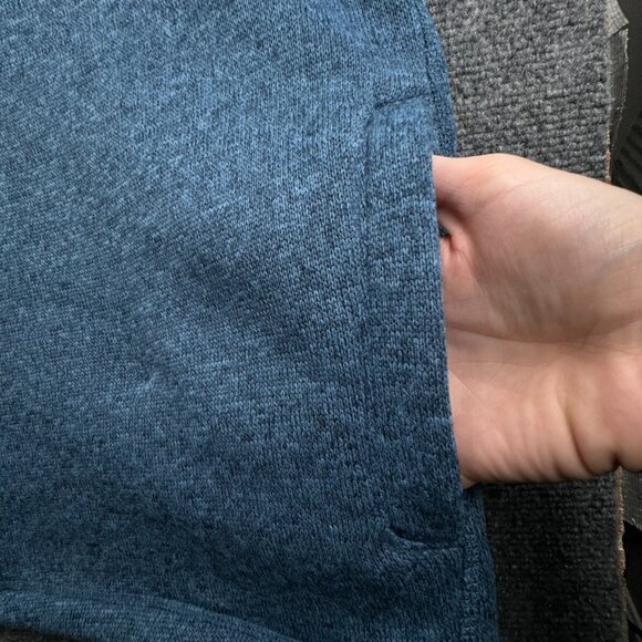 Eddie Bauer Men Pullover 2XL Blue Long Sleeve Fleece 1/4 Zip Sweatshirt Outdoors - Picture 11 of 15